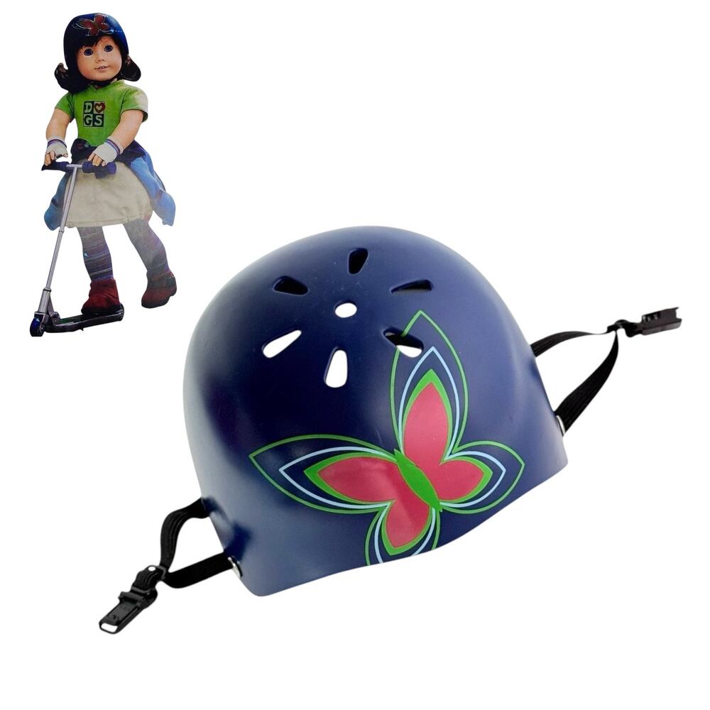 American Girl Lindsey Doll Hat For Scooter Goty Accessory Blue Butterfly AGT